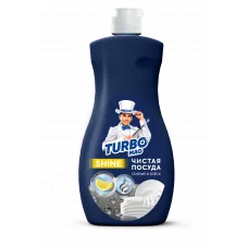 Жидкость для мытья посуды TURBOMAG SHINE LEMON 500мл