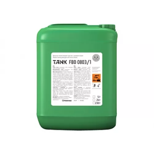 Средство моющее щелочное пенное  с активным хлором TANK FBD 0803/1, 5кг/3/