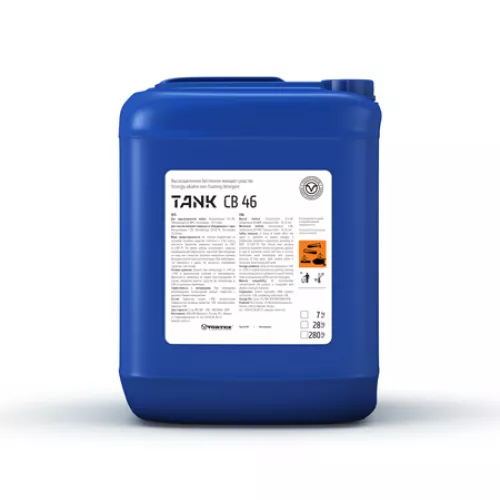 Средство моющее высокощелочное беспенное TANK CB46, 7кг