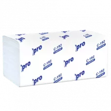 Полотенца бумажные PROtissue Comfort V-сложение 1 сл. 250 листов 22*21см /20/ (С192)