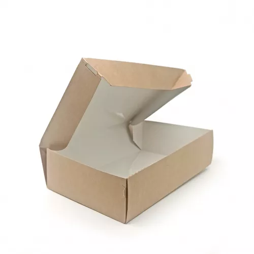 Упаковка ECO CAKE 1900, 230*140*60мм, крафт, 25 шт упаковка, 300шт коробка