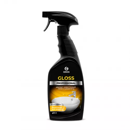 Чистящее средство для сан. узлов Gloss Professional, 600мл, 8шт коробка